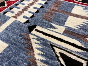 New Blue Afghanistan Navajo 3' X 5'