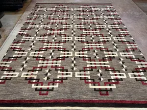 New Brown Afghanistan Navajo 9' X 12'