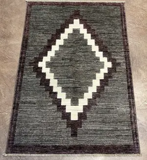 New Grey Afghanistan Navajo 3' X 5'