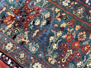 Vintage Red Persian Luri Gabbeh 10' X 14'