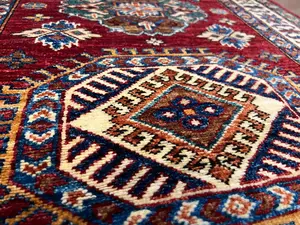 New Red Afghanistan Kazak 2'-6"x4'