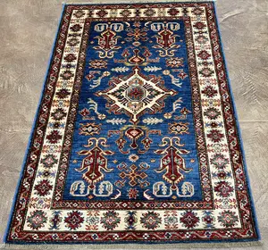 New Blue Afghanistan Kazak 3' X 5'