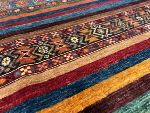 New Multi Afghanistan Khorjin 9' X 12'