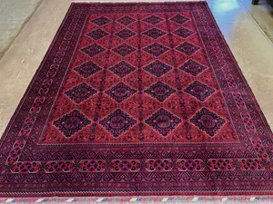 New Red Afghanistan Khal Mohammadi 9' X 12'