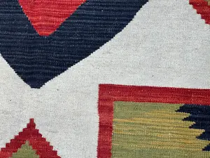 New Green Pakistan Navajo Kelim 8' X 10'