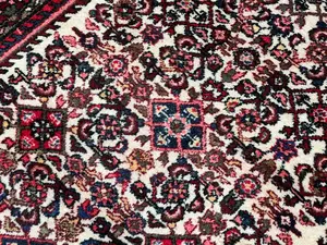 Vintage Ivory Persian Hamadan 3' X 5'