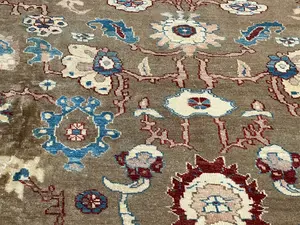 Vintage Brown Persian Sultanabad 10' X 14'