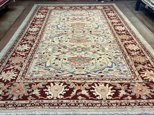 Vintage Blue Persian Sultanabad 10' X 14'