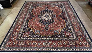 New Navy Afghanistan Modern Farahan 9' X 12'