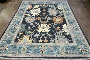 New Navy Afghanistan Modern Oushak 8' X 10'