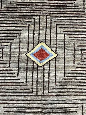 New Grey Afghanistan Oushak Navajo 8' X 10'