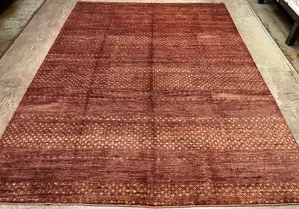 New Orange Afghanistan Gabbeh 9' X 12'