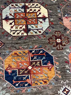 New Grey Afghanistan Ersari 8' X 10'