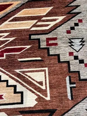 New Grey Afghanistan Navajo 10' X 14'
