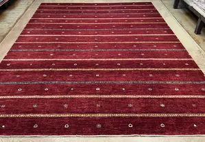 New Red Afghanistan Navajo Khorjin 10' X 14'