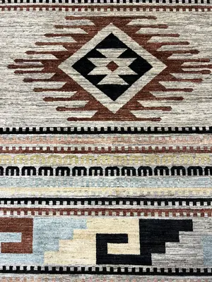 New Grey Afghanistan Navajo 10' X 14'