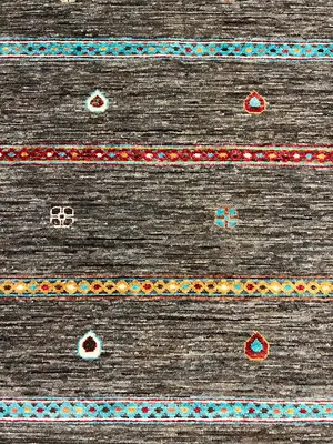New Grey Afghanistan Navajo Khorjin 8' X 10'