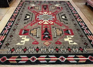 New Grey Afghanistan Navajo 10' X 14'