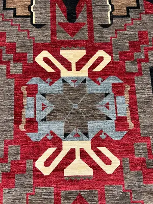 New Grey Afghanistan Navajo 10' X 14'