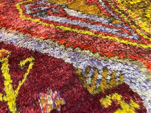 Vintage Multi Turkey Kurdish Konya Rug Remnant - As Is Runner