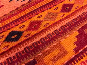 Vintage Red Mexico Zapotec 2'-6"x4'