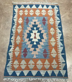 Vintage Multi Turkey Turkish Kelim 2'-6"x4'