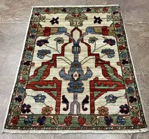 New Ivory Afghanistan Aryana Garrus Bijar 2' X 3'