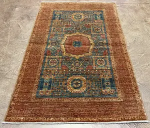 New Gold Afghanistan Mamluk 3' X 5'