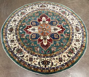New Green Afghanistan Kazak Round Round