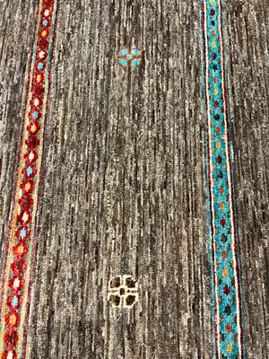 New Grey Afghanistan Khorjin 10' X 14'