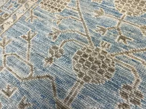 New Blue Afghanistan Khotan Runner