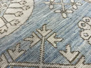 New Blue Afghanistan Khotan 3' X 5'
