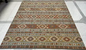 New Multi India Kelim 8' X 10'