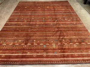New Rust Pakistan Gabbeh 8' X 10'