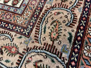 Vintage Ivory Persian Mir 10' X 14'