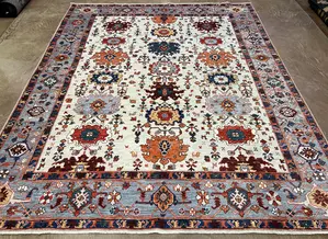 New Ivory Afghanistan Aryana Mahal 8' X 10'