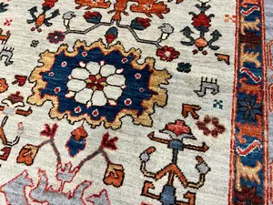 New Ivory Afghanistan Aryana Mahal 8' X 10'