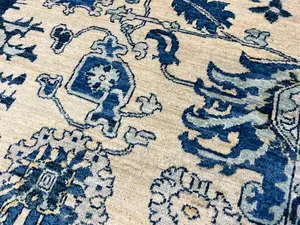 New Ivory Afghanistan Mahal 8' X 10'