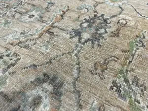 New Beige Afghanistan Oushak 3' X 5'