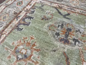 New Green Afghanistan Oushak 3' X 5'