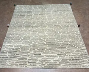 New Beige Persian Gabbeh 6' X 9'