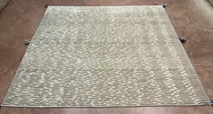 New Beige Persian Gabbeh Square