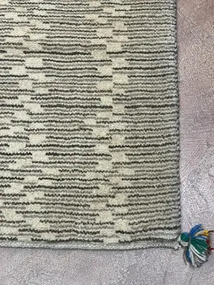 New Beige Persian Gabbeh Square