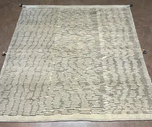 New Beige Persian Gabbeh Square