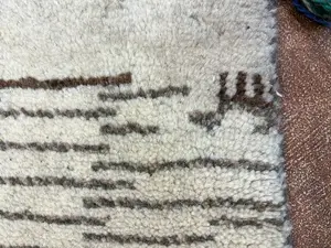 New Beige Persian Gabbeh Square