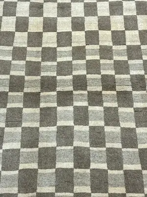 New Brown Persian Gabbeh 5' X 7'