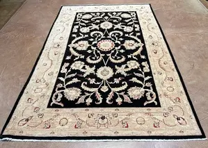 New Black Pakistan Tabriz 6' X 9'