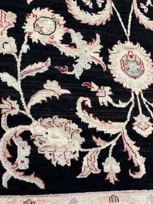 New Black Pakistan Tabriz 6' X 9'