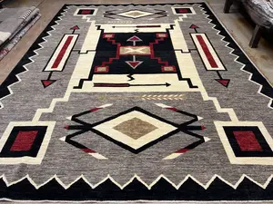 New Grey Afghanistan Navajo 10' X 14'