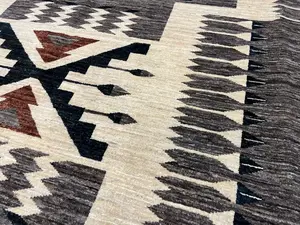 New Grey Afghanistan Navajo 8' X 10'